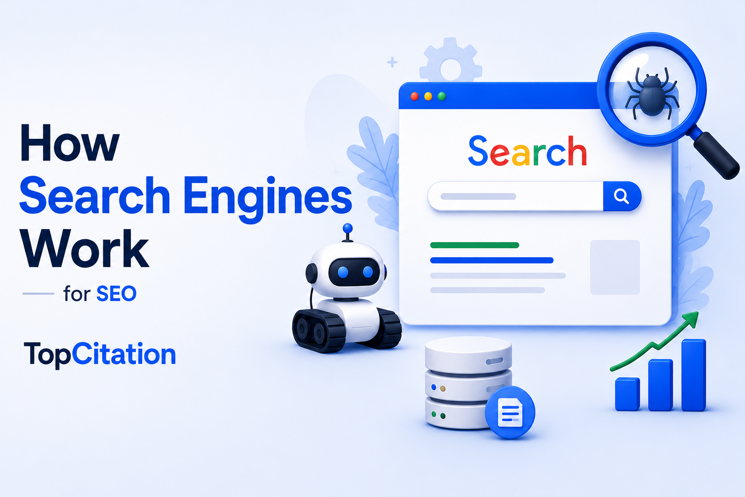 How Search Engines Work in SEO Crawling, Indexing, and Ranking Explained