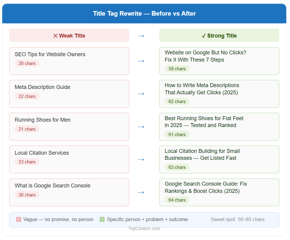 How to Write Title Tags That Actually Get Clicks